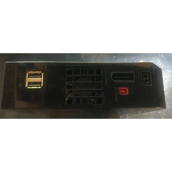 Nintendo Wii Console RVL-001 Black Missing Cover . Console Only